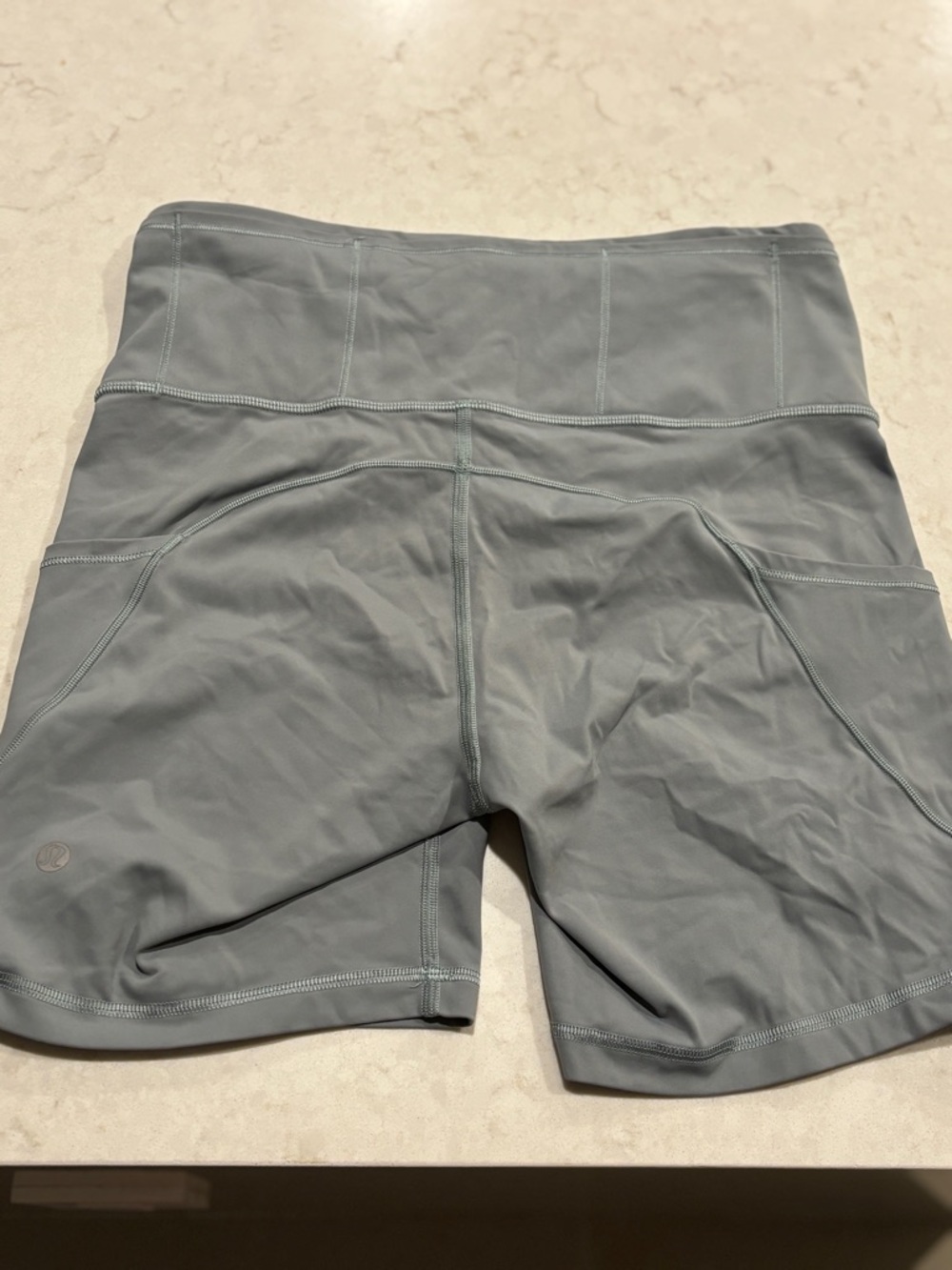 Lululemon Invigorate High-Rise Shorts 6” – NWOT / Like New grey sage z 8